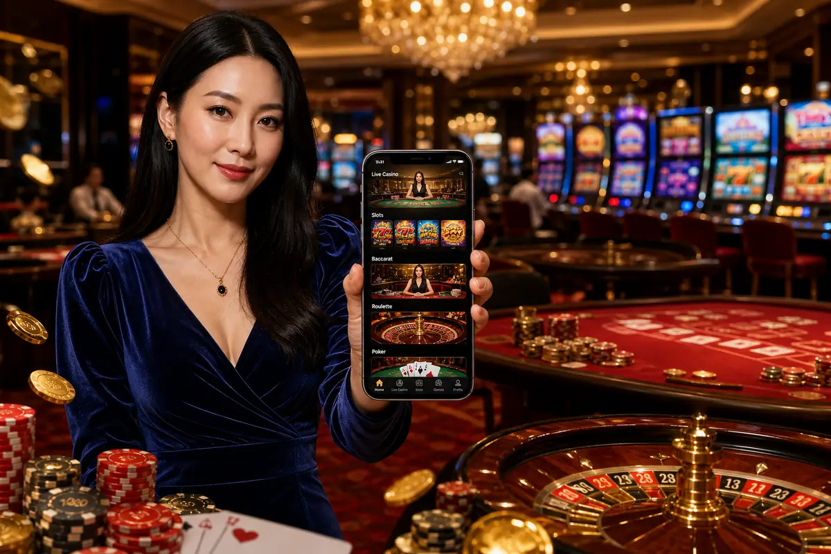 spa09 Casino meja baccarat live dealer